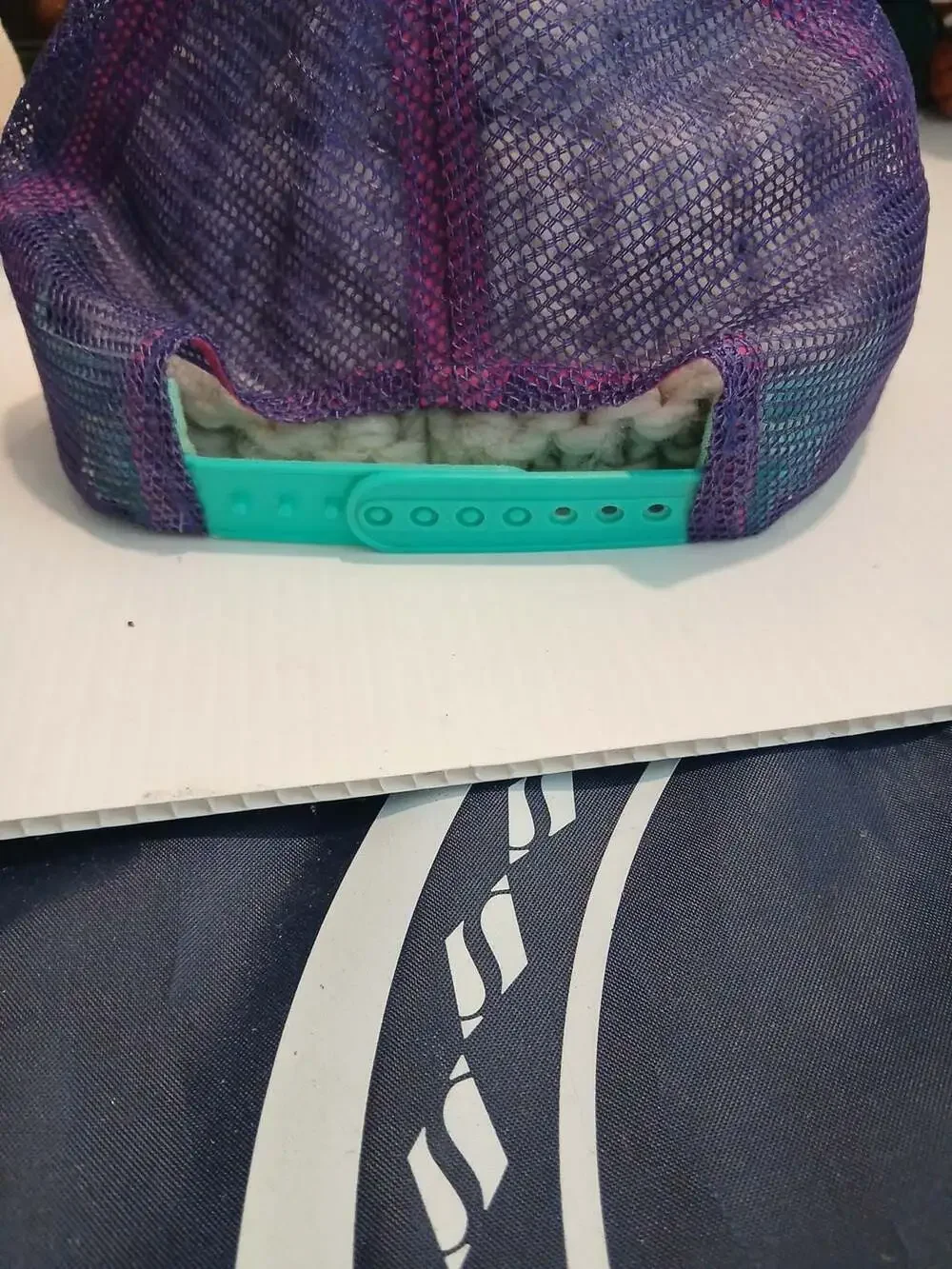 Ariat Trucker Hat One Size Turquoise Purple Pink Snapback Cap